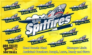 Accent Signs & Banners Spitfires Banner